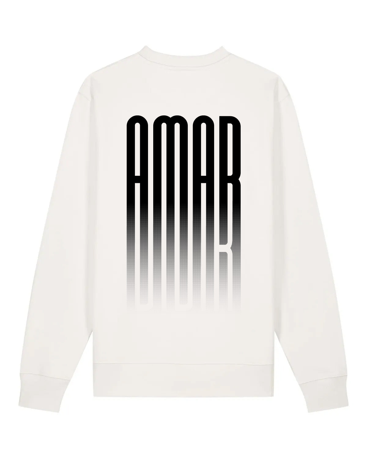 PREVENTA sudadera "AMAR ES VIVIR" | 350g Algodón Orgánico